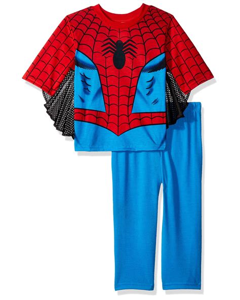 Spider-Man Toddler Boys&x27; Cosplay Hooded Robe - Blue (2t-3t) 1 1 out of 5 Stars. . 3t spiderman pajamas